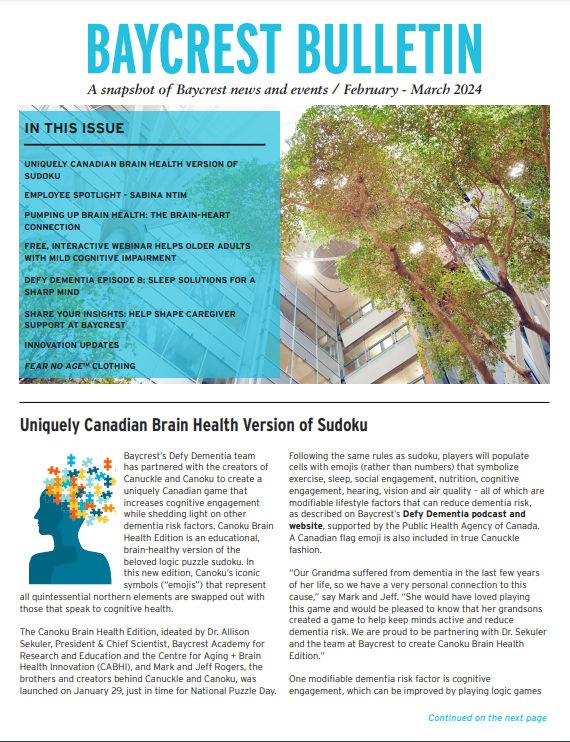 Baycrest Bulletin - February 2024