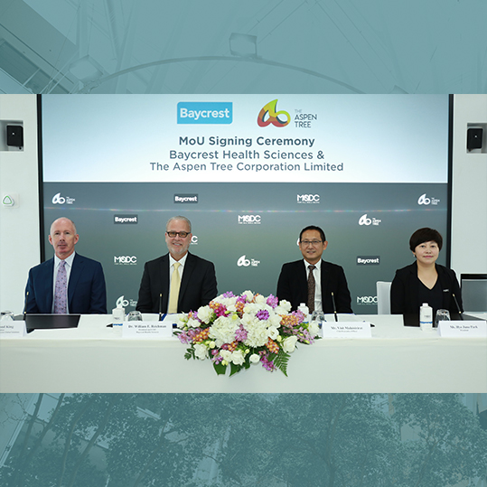 Baycrest partners with The Aspen Tree on innovative services for aging populations