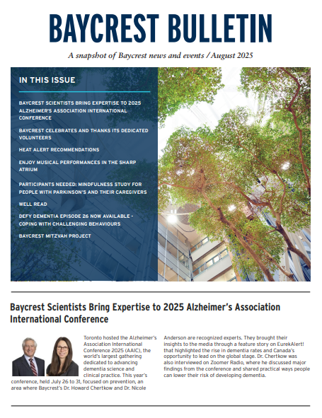 Baycrest Bulletin - August 2025