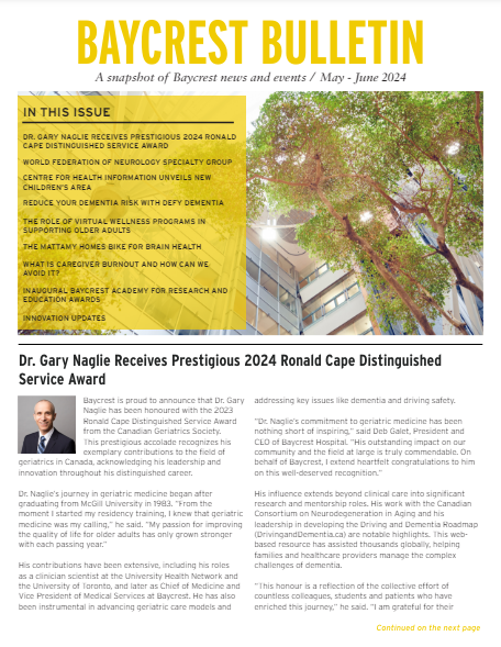 Baycrest Bulletin - May 2024