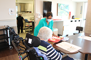 Finding comfort in giving back