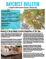 Baycrest Bulletin - February 2021